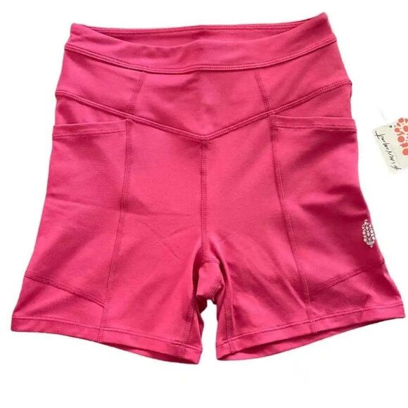 NWTs Free People Odessa Shorts in Wild Raspberry Size XS - Picture 4 of 5